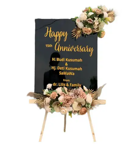 Papan Bunga Akrilik Kepulauan Sangihe